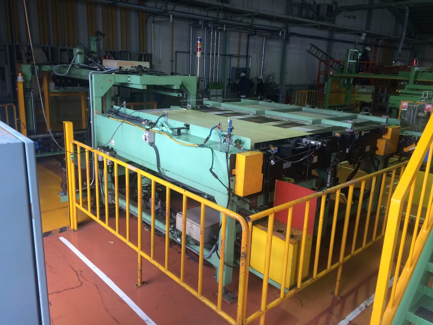 岐阜エリアでの機械据付の施工は安全な作業工程を第一に